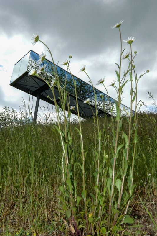 Der Bunkerberg in Wittenberg im Jahr 2020