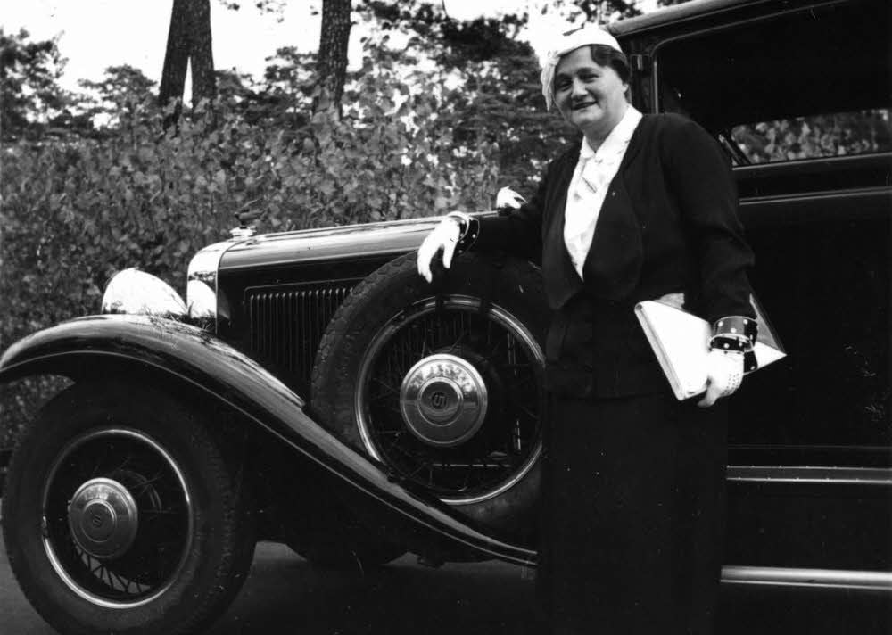 Eigentlich hieß sie Ernestine: Hedwig Courths-Mahler 1932 in Berlin