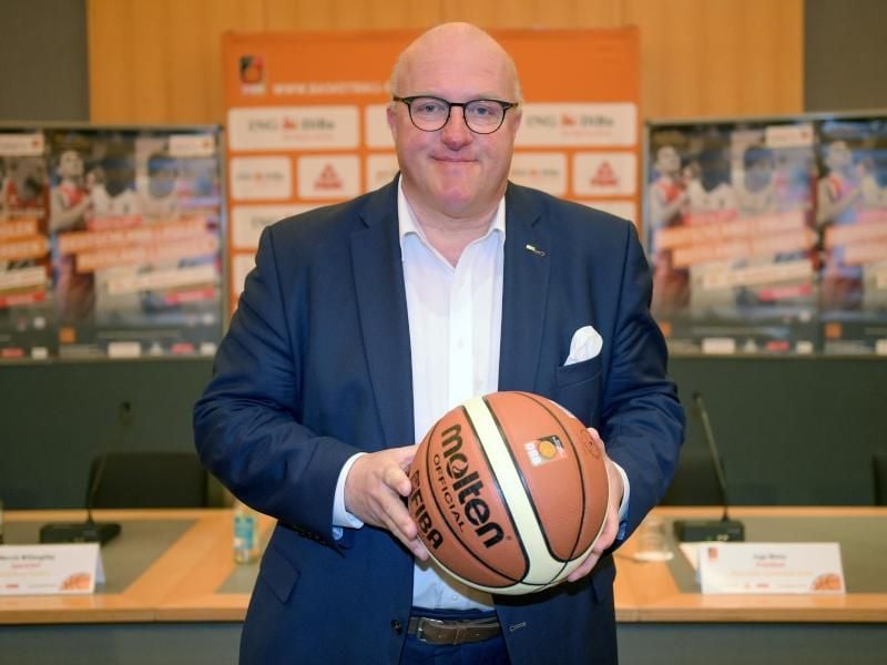 Möchte die EM 2021 nach Deutschland holen: DBB-Präsident Ingo Weiss. Foto: Axel Heimken