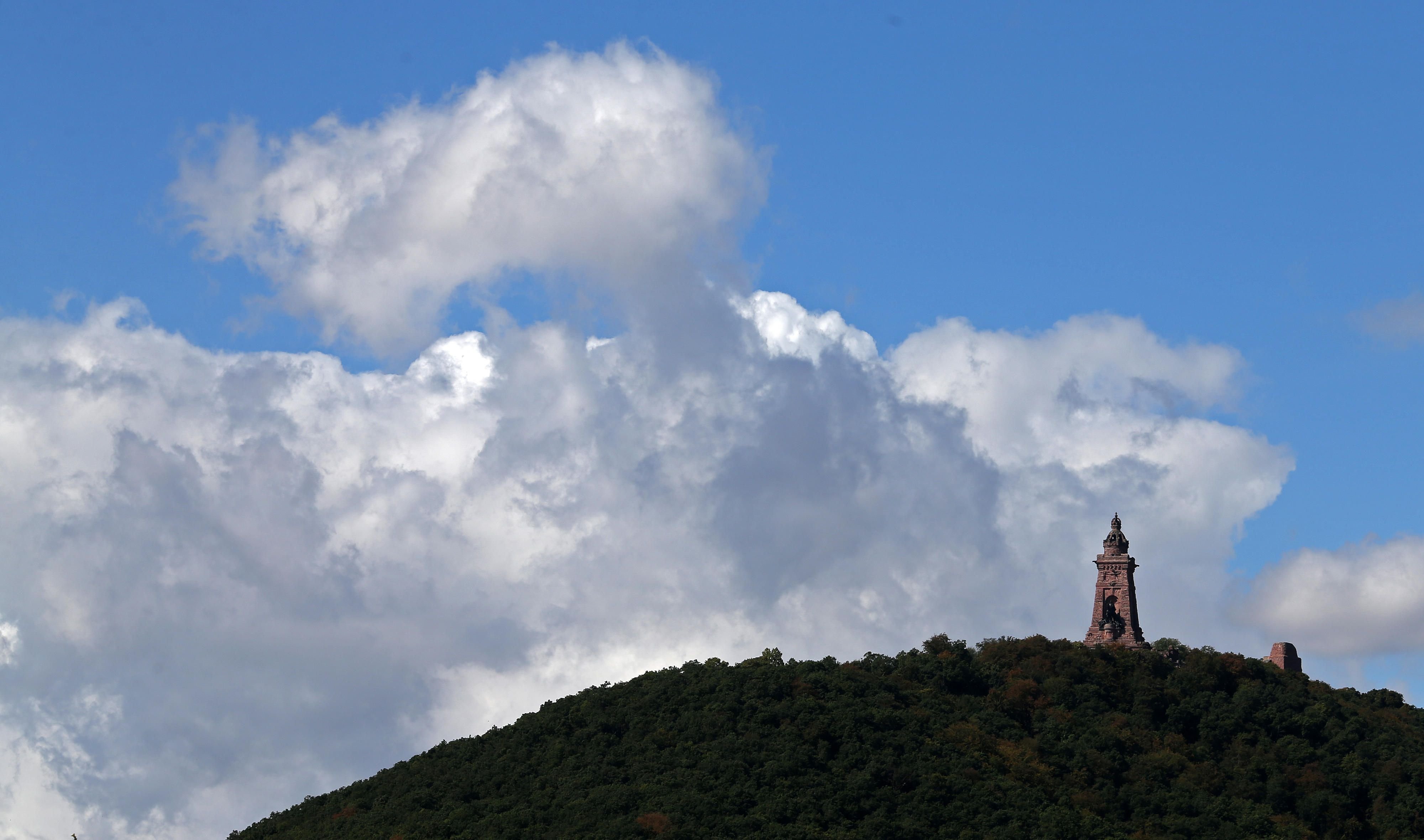 Blick auf das Kyffhäuserdenkmal