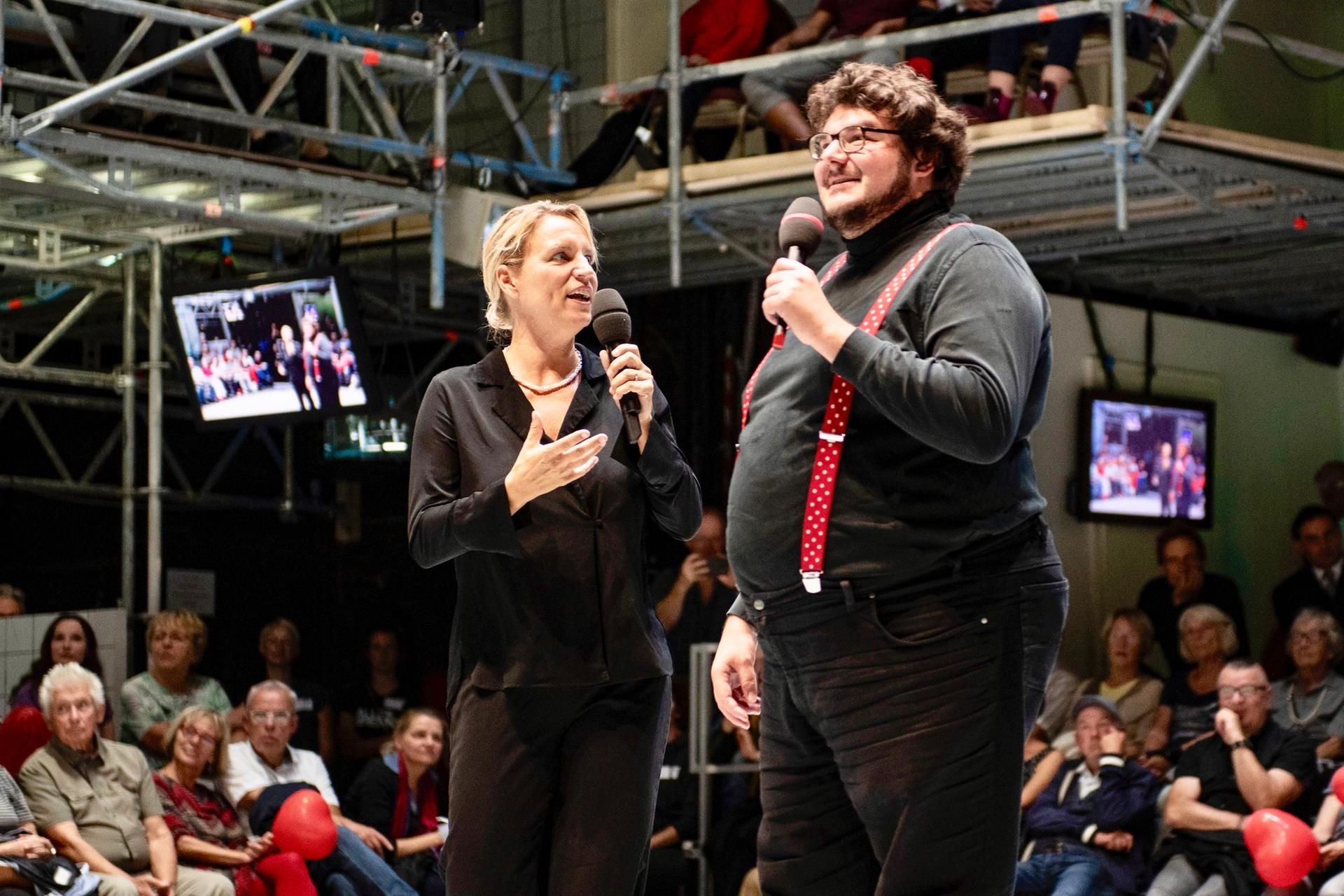 Henriette Hörnigk und Axel Ranisch im Opernhaus Halle