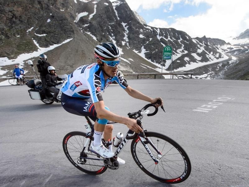 Stefan Denifl darf vier Jahre keine Rennen fahren. Foto: Jean-Christophe Bott/epa