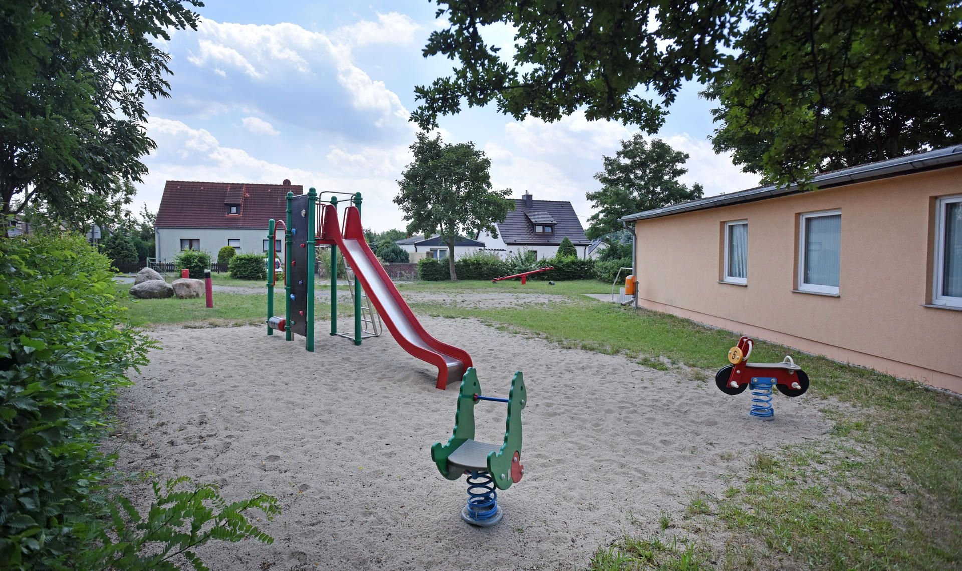 Der Spielplatz in Wachtendorf macht bei der Fanta-Initiative mit.