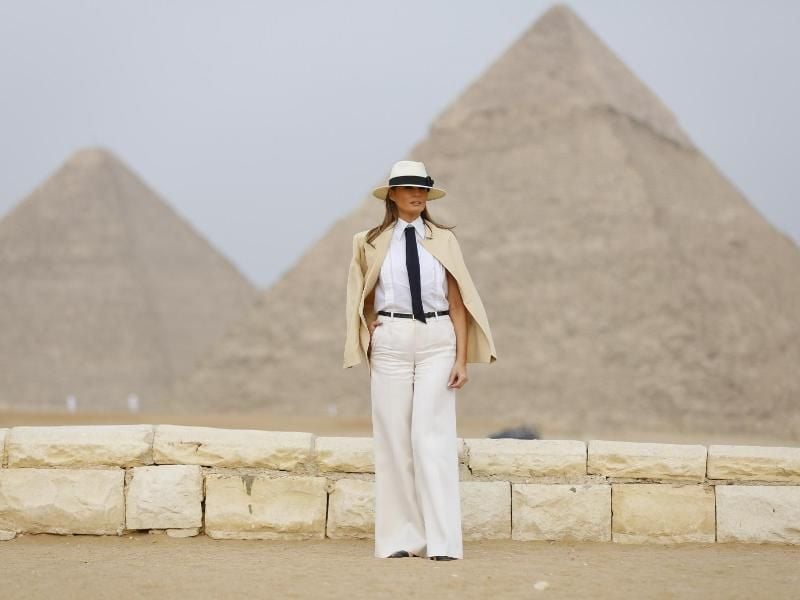 Melania Trump wird 50. Foto: -/dpa