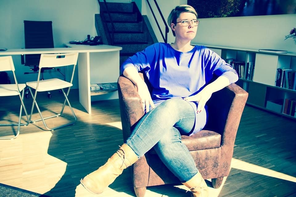 Buchautorin Juliane Uhl.