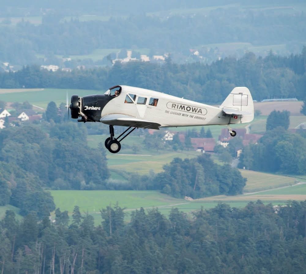Der Jungfernflug in der Schweiz am 15. September.
