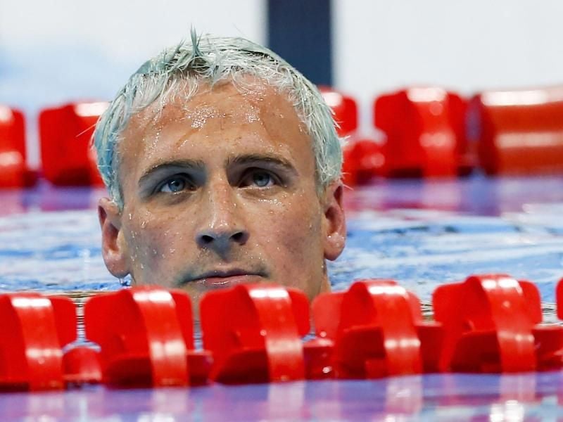 Bald wieder im Becken: Ryan Lochte. Foto: Patrick B. Kraemer/EPA