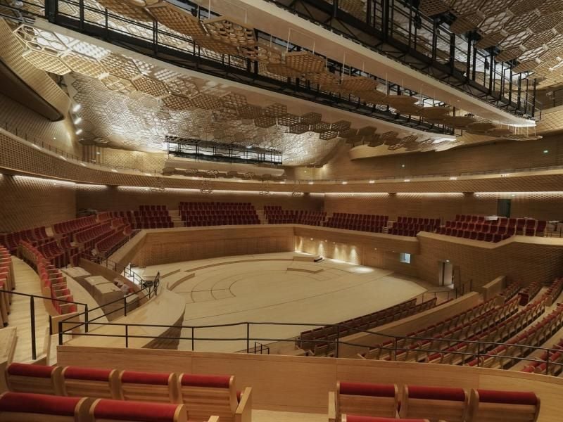 Das Auditorium der Konzerthalle „Seine Musicale” in Paris. Foto: Nicolas Grosmond