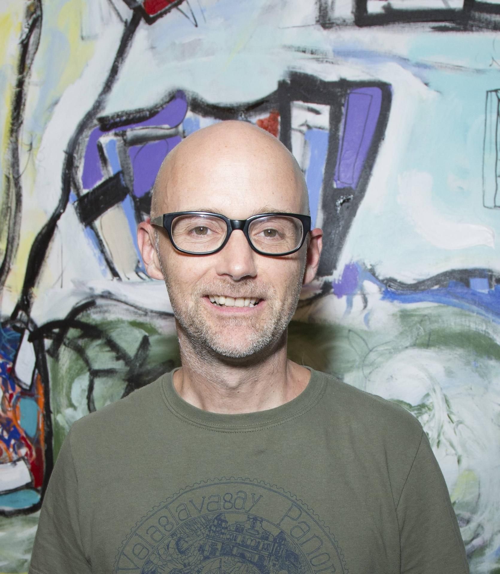Musiker Moby.