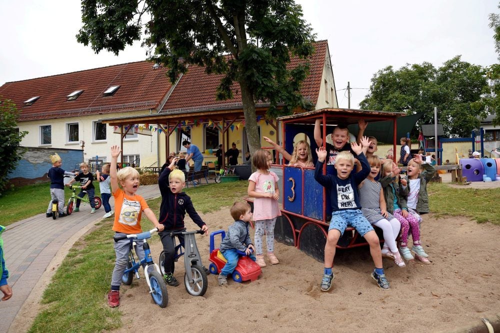 Für die Kindertagesstätte „Sandmännchen“ in Wulfen soll ein Ersatzneubau her.