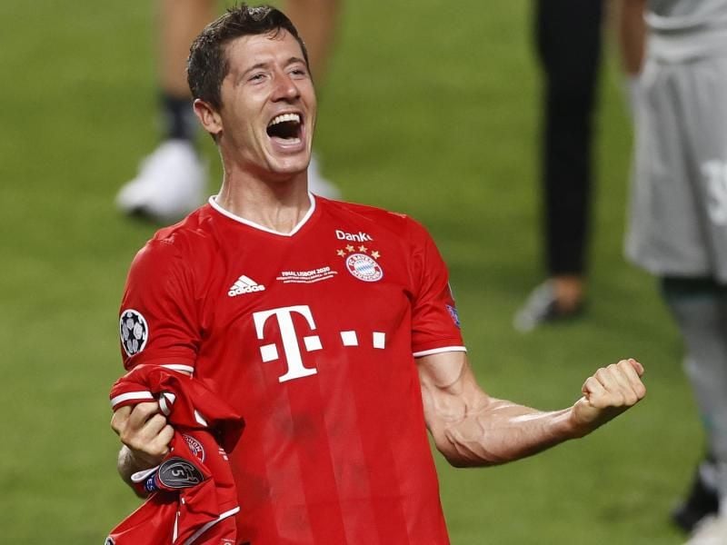 Robert Lewandowski traf insgesamt 15 Mal. Foto: Matthew Childs/Pool Reuters/AP/dpa