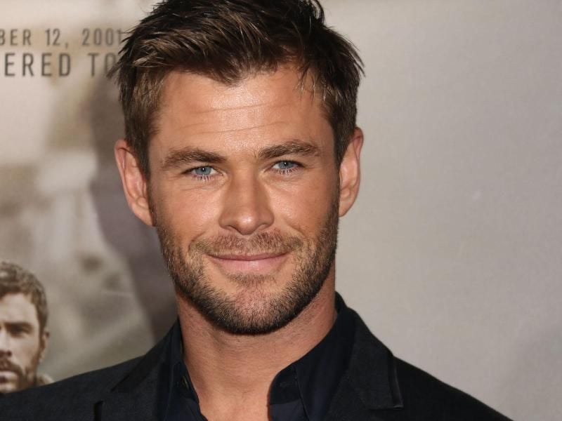 Der australische Schauspieler Chris Hemsworth wird 35. Foto: Nancy Kaszerman