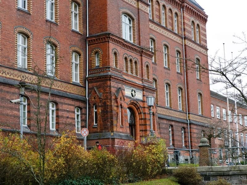 Das Gebäude des Landgerichts Flensburg. Foto: Frank Molter/Archiv