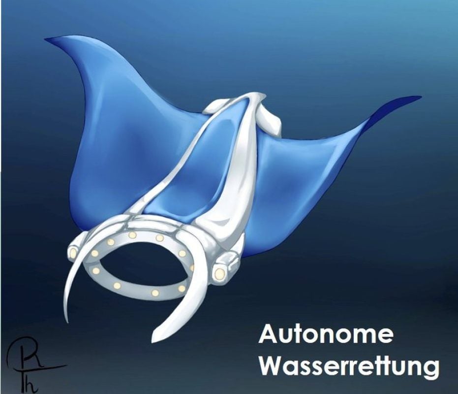 So stellen sich die Entwickler in ihrer Visualisierung den Roboter, der Leben rettet, vor.