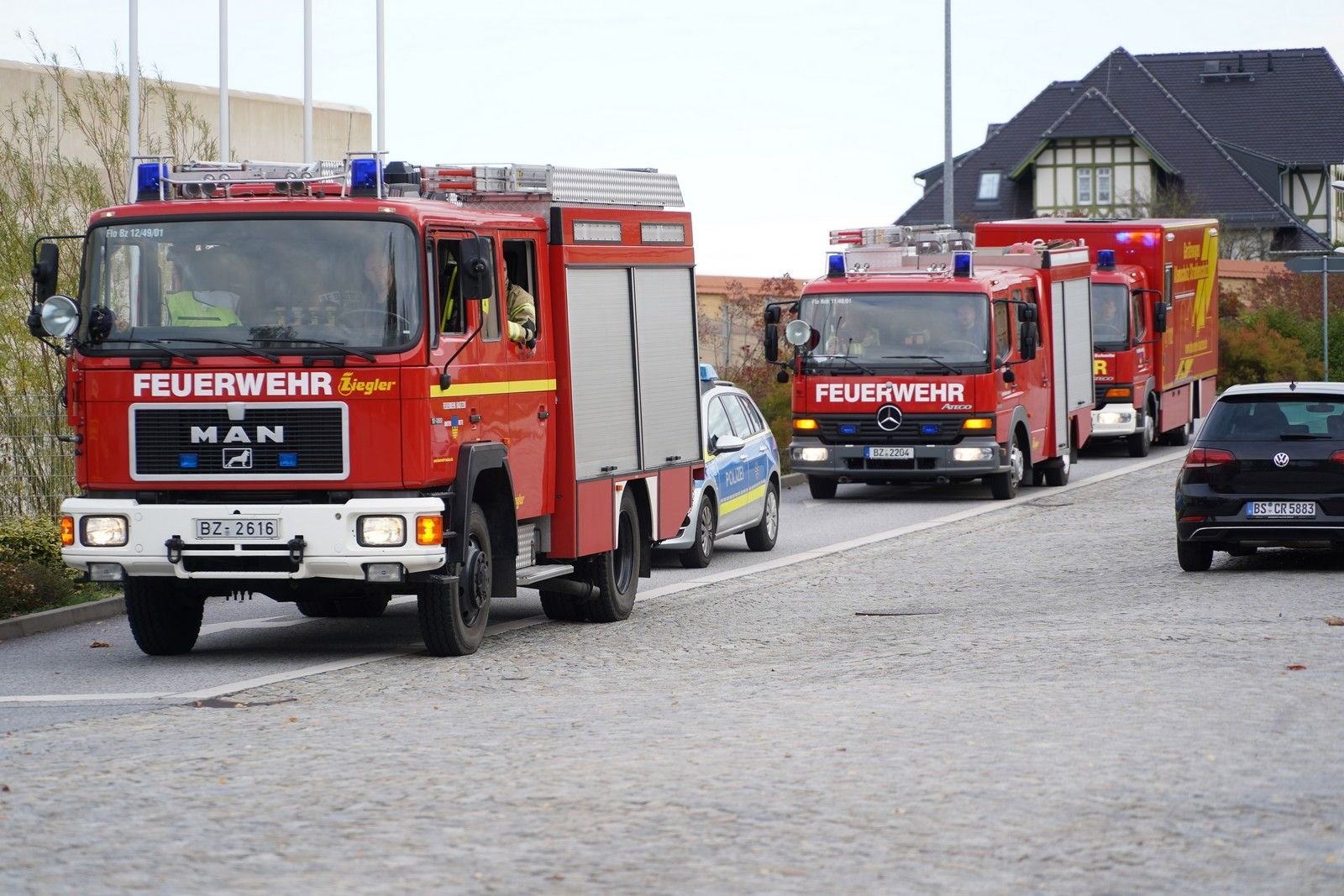 Ein feuer in der JVA Bautzen hatte einen großen Feuerwehreinsatz ausgelöst.