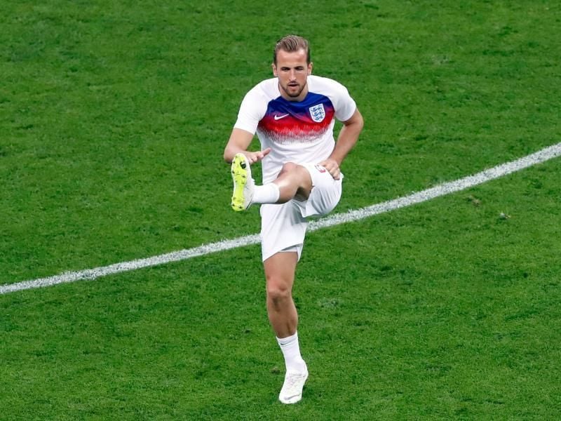 Mit sechs Treffern führt Harry Kane die Torschützenliste an. Foto: Darko Bandic/AP