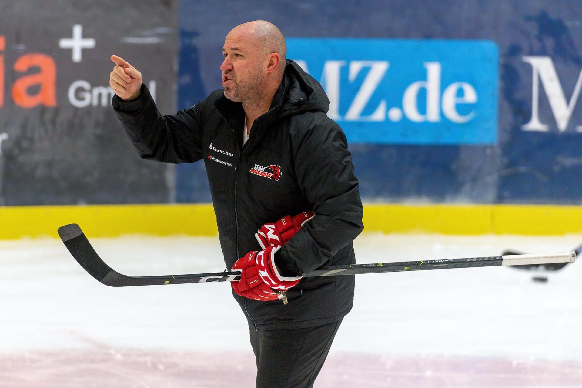 Saale-Bulls-Trainer Ryan Foster.