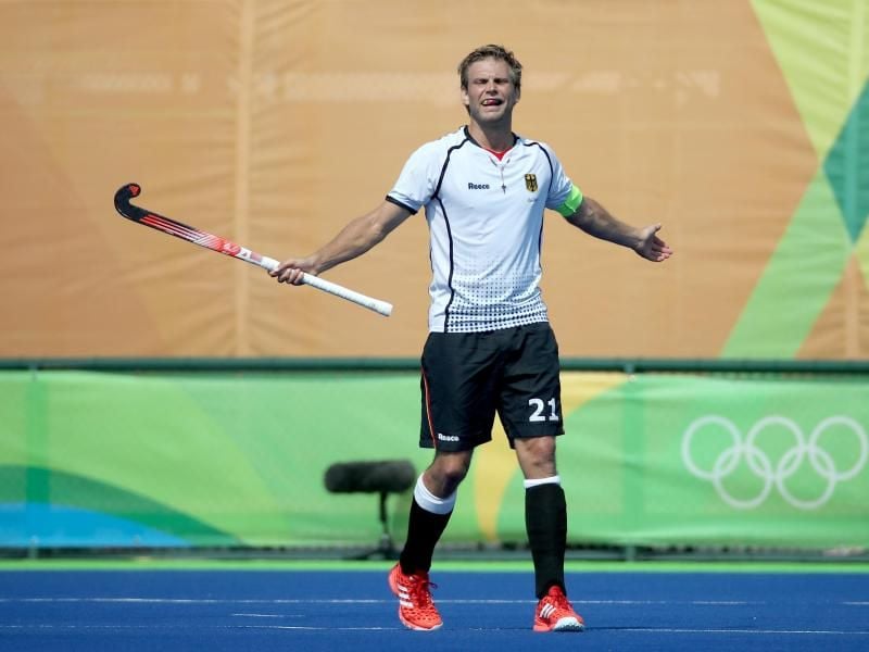 Hockey-Spieler Moritz Fürste. Foto: Friso Gentsch/dpa/Archivbild