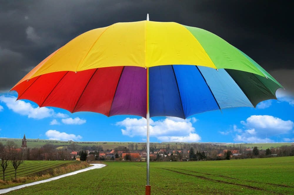 Der Regenschatten des Harzes spannt seinen Schirm auch über Mehringen.