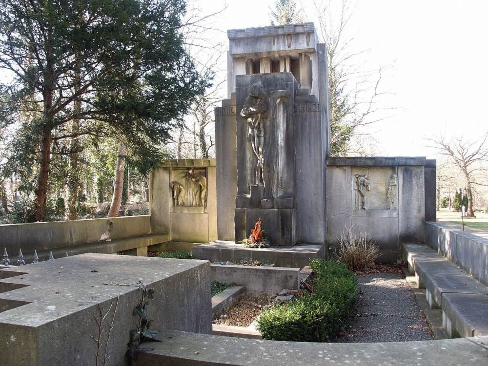 Das monumentale Grabmal für Familie Seiler hat nationale Bedeutung.