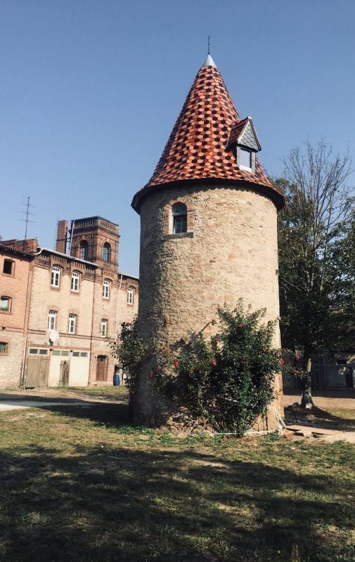 Der sanierte Taubenturm