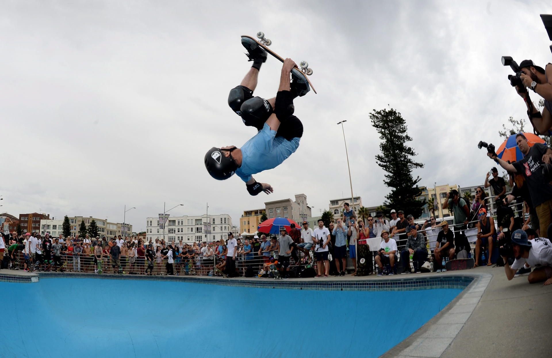 Tony Hawk in Aktion.