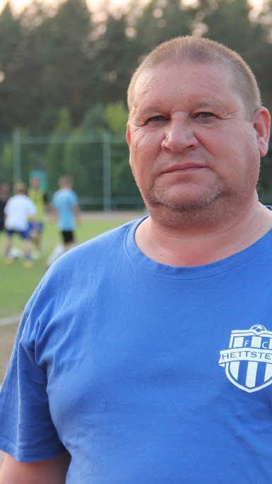 Bernd Kühne ist Vorsitzender beim FC Hettstedt.