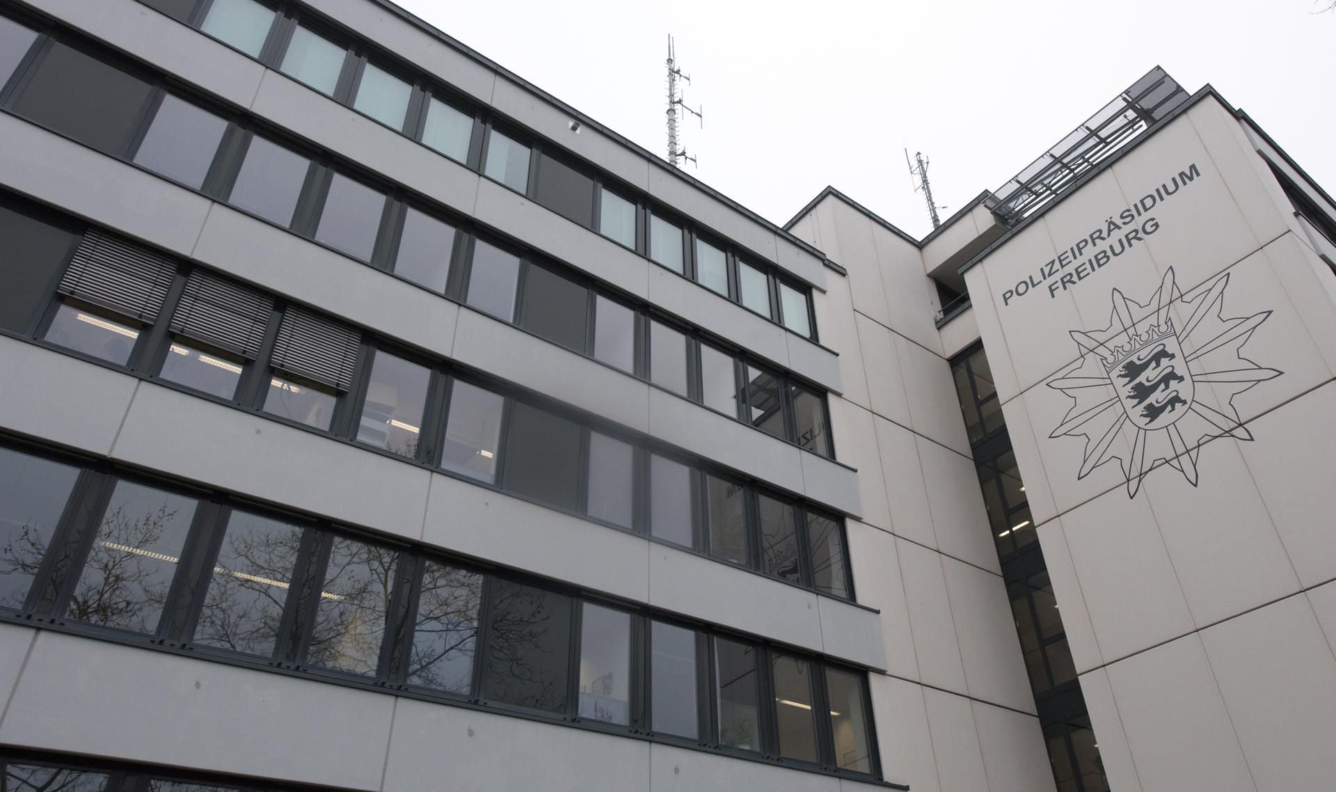 Das Polizeipräsidium in Freiburg