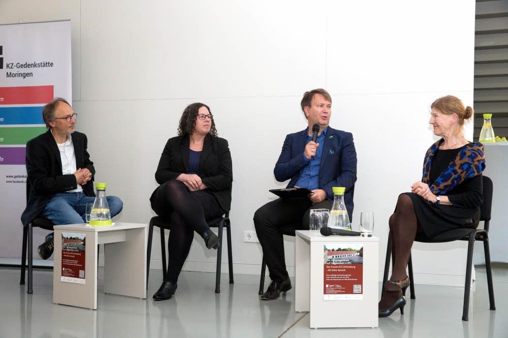 Dietmar Sedlaczek, Kai Langer, Melanie Engler und Sigrid Jacobeit (v. li.) führten mit ihren Referaten durch die Eröffnungsveranstaltung.