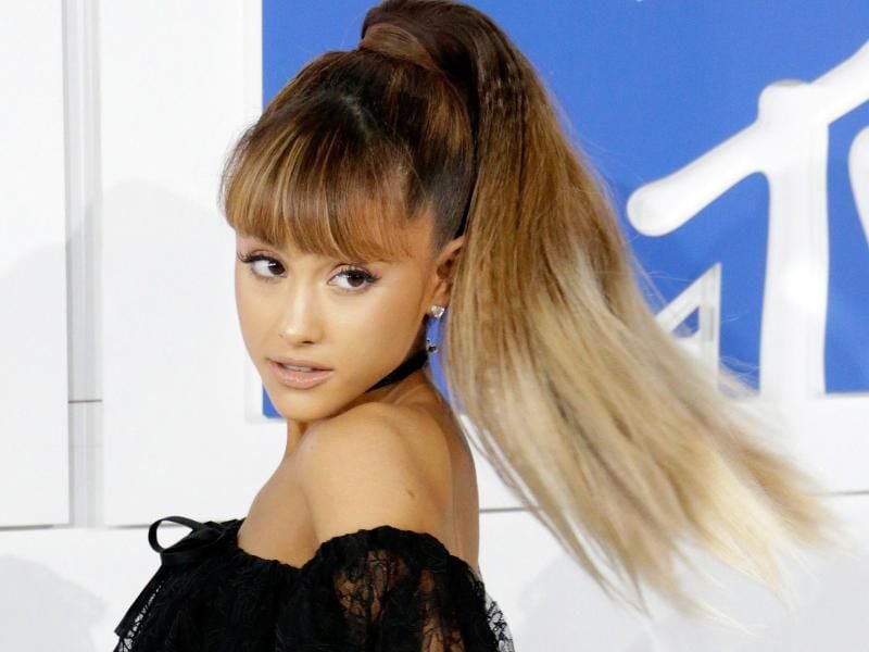 Die US-Schauspielerin Ariana Grande findet die Aussicht auf mindestens vier Jahre mit dem Republikaner Trump als US-Präsident „total furchteinflößend”. Foto: Jason Szenes