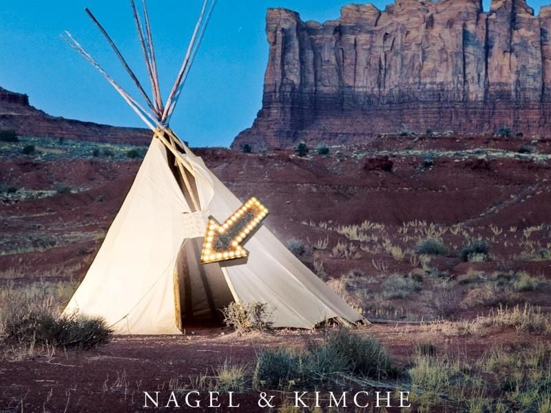 Die „Hinter diesen blauen Bergen”-Autorin Milena Moser lebt zwar nicht in einem Indianerzelt, aber in einem ganz kleinen Häuschen in New Mexico. Foto: -