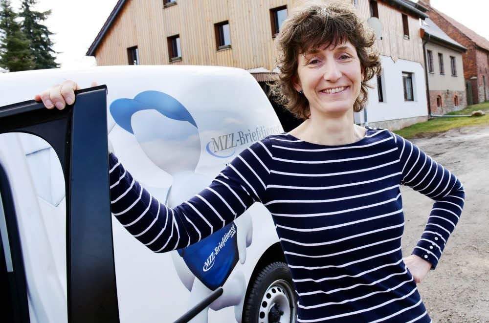 Annett Reichert ist MZ-Zustellerin und hat einen Hausbrand in Hettstedt verhindert.