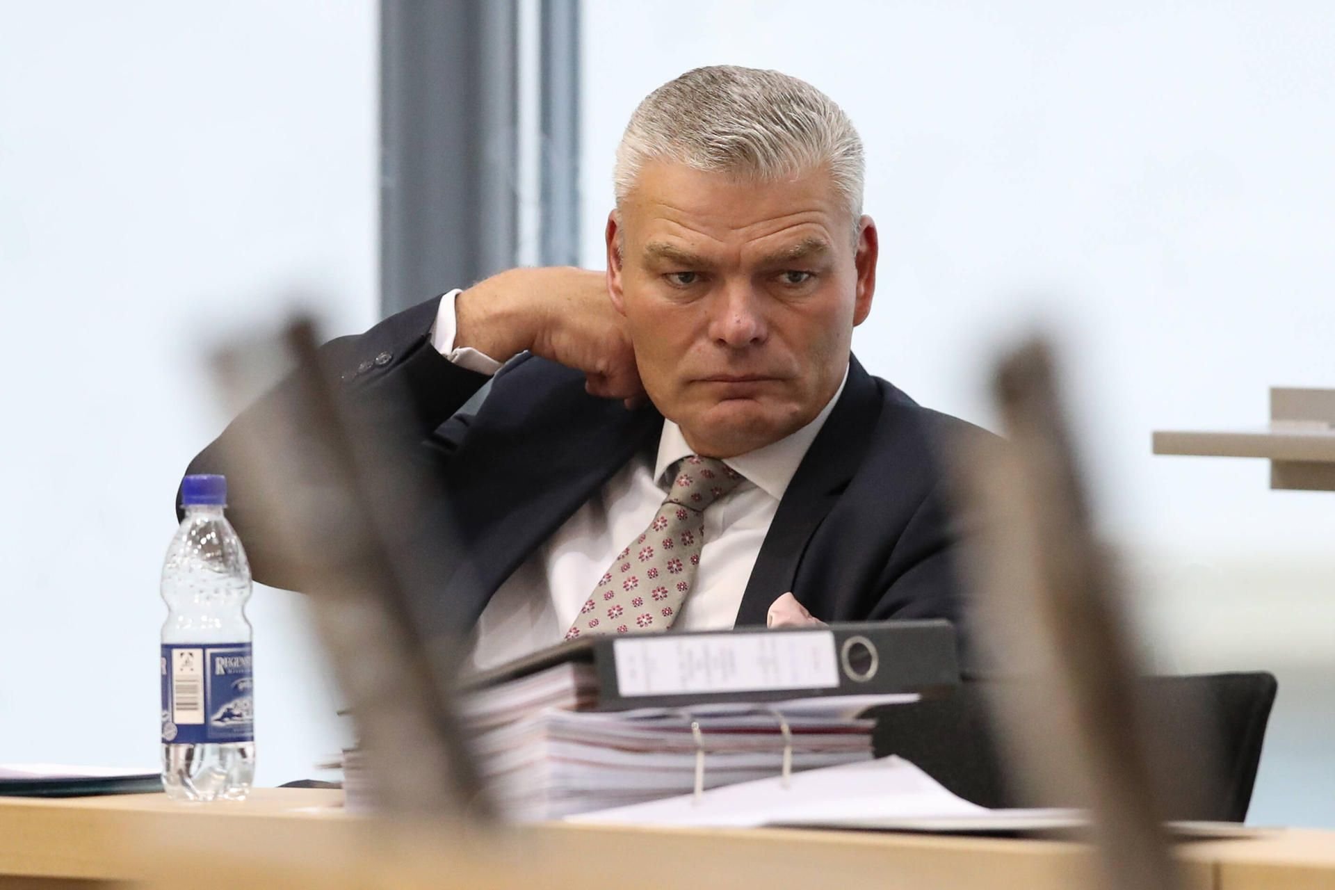 Sachsen Anhalts Innenminister Holger Stahlknecht CDU im Landtag