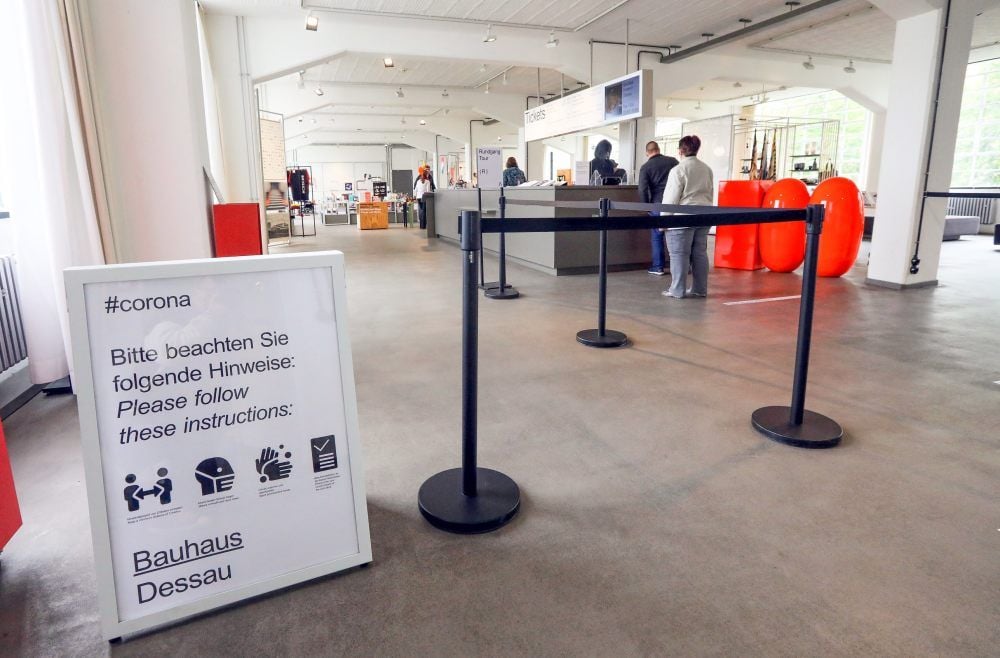 Wegen Corona gelten auch im Bauhaus neue Regeln.
