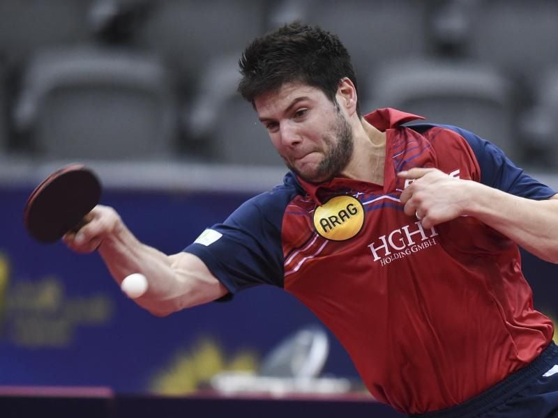 Der deutsche Tischtennis-Star Dimitrij Ovtcharov peilt eine Medaille an. Foto: Nikku/XinHua