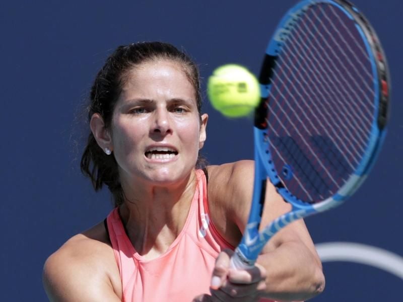 Für Julia Görges ist das Turnier in Charleston bereits beendet. Foto: Lynne Sladky/AP