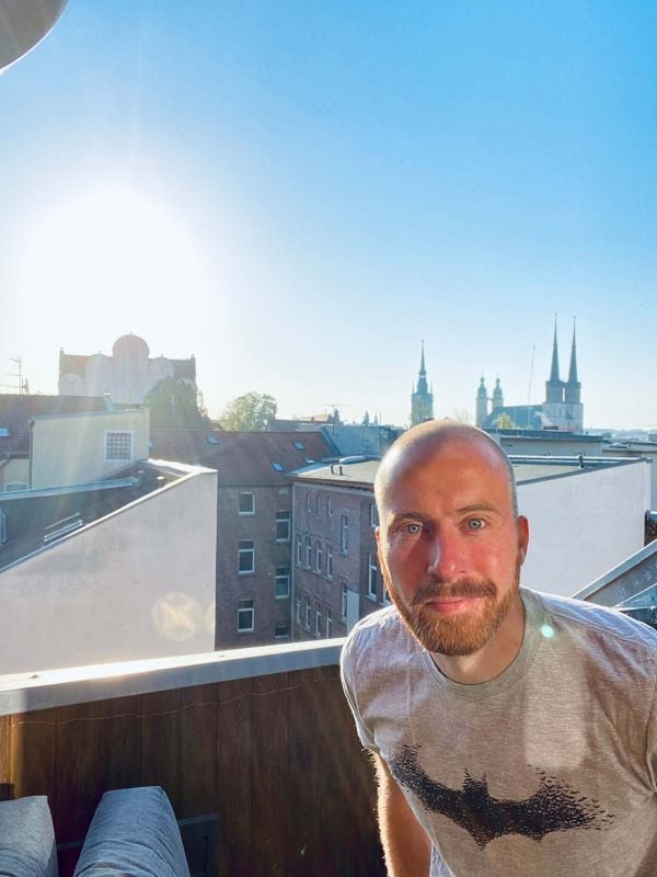Hobby-Fotograf Martin Durek will Halle-Motive an Senioren verschenken.
