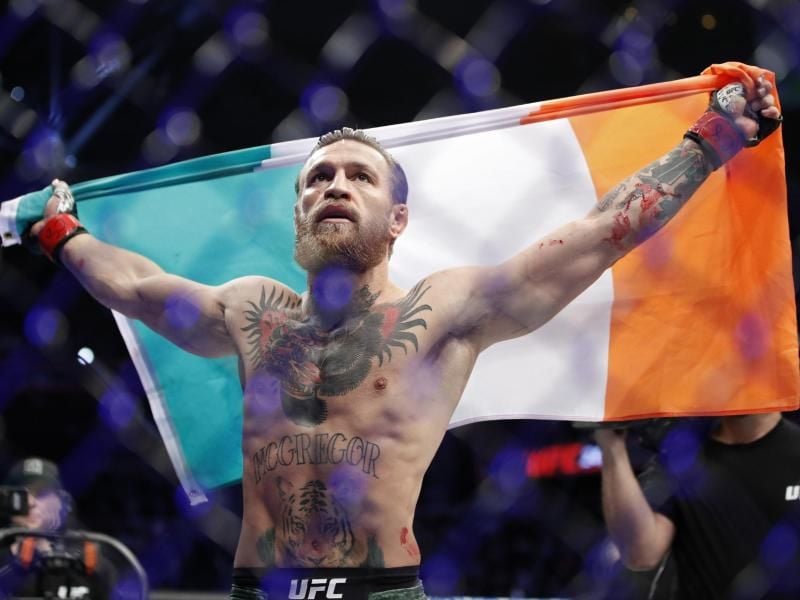 Mixed-Martial-Arts-Star Conor McGregor gewann den Kampf gegen Donald Cerrone. Foto: John Locher/AP/dpa