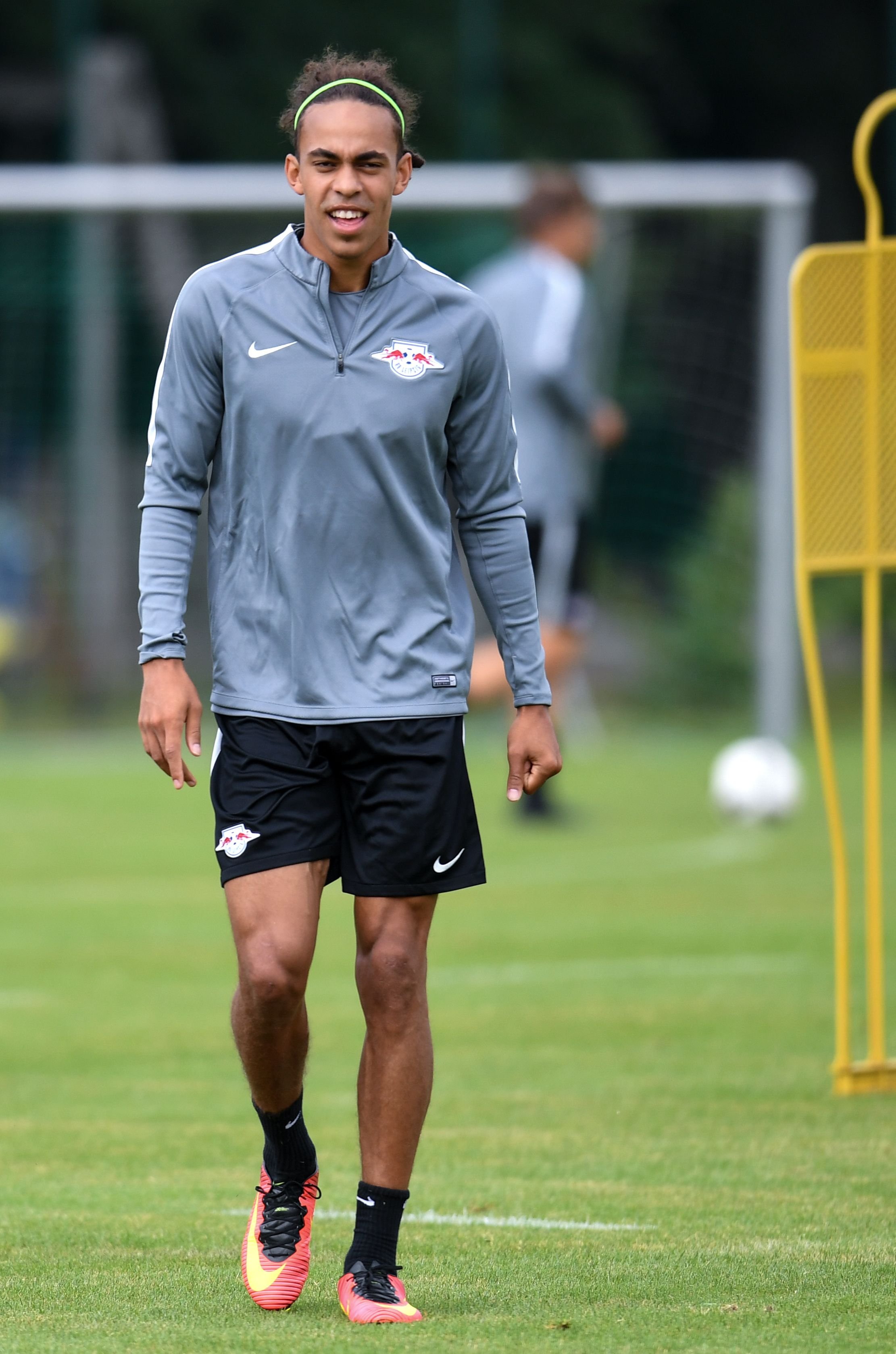 Yussuf Poulsen im RB-Trainingslager in Grassau