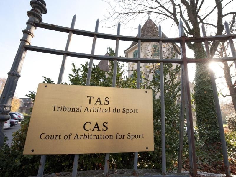 Der Internationale Sportgerichtshof CAS muss sich demnächst mit Manchester City beschäftigen. Foto: Dominic Favre/KEYSTONE/dpa +++(c) dpa - Bildfunk+++