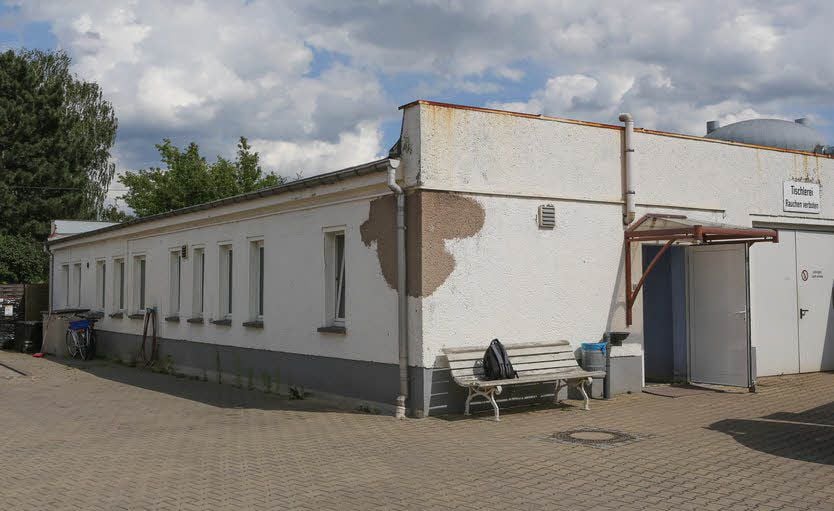 Das Sozialgebäude des Bauhofs braucht dringend Sanierung.