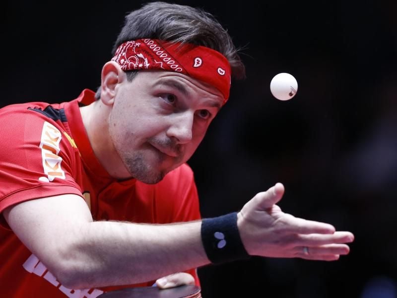 Timo Boll fegte Hongkongs Ho Kwan Kit und Topspieler Wong Chun Ting ohne Satzverlust vom Tisch. Foto: Ye Pingfan/XinHua