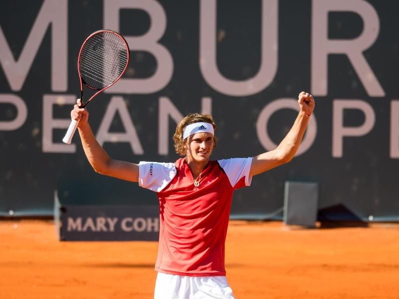 Feierte in Hamburg ein erfolgreiches Comeback: Alexander Zverev. Foto: Daniel Bockwoldt