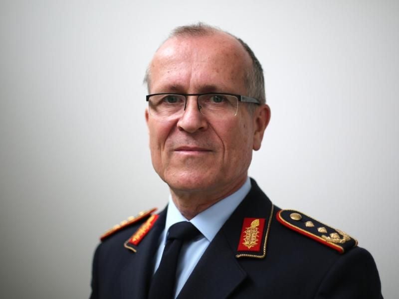Der Chef der neuen Cyber-Armee der Bundeswehr, Ludwig Leinhos. Foto: Ina Fassbender/Archiv