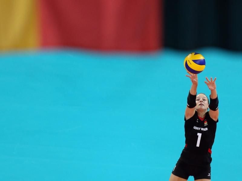 Beendet ihre Karriere im Volleyball-Nationalteam der Frauen: Lenka Dürr. Foto: Friso Gentsch