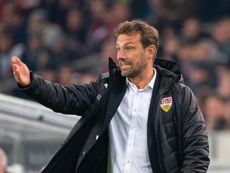 Möchte mit Stuttgart in Gladbach punkten: VfB-Coach Markus Weinzierl. Foto: Sebastian Gollnow
