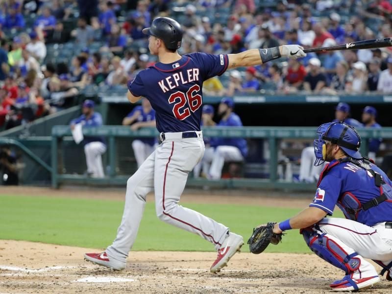 Max Kepler erzielte seinen 33. Homerun. Foto: Tony Gutierrez/AP