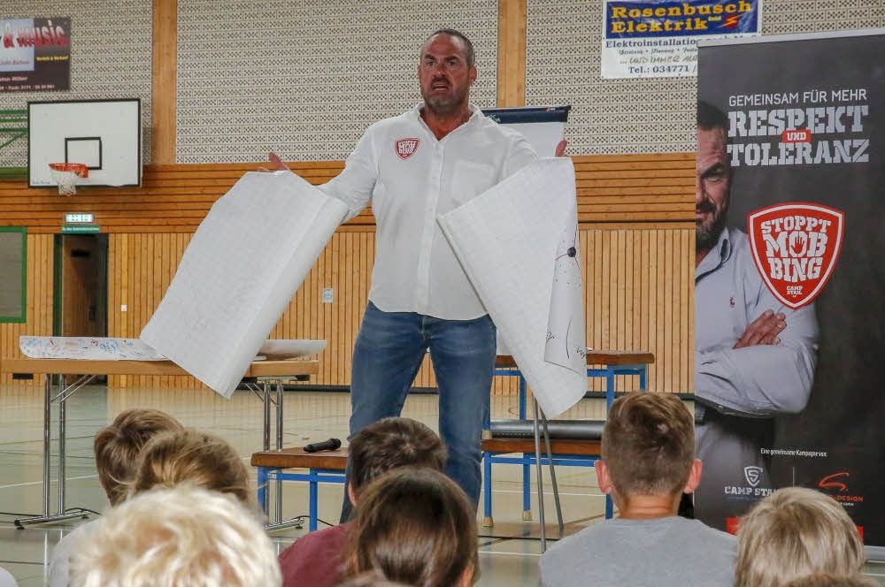 Carsten Stahl war bei Querfurter Schülern zu Gast.