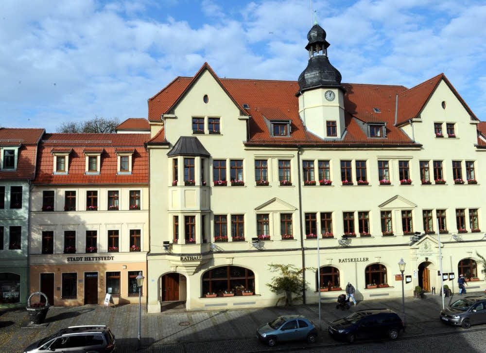 Das Rathaus in Hettstedt ist sanierungsbedürftig.
