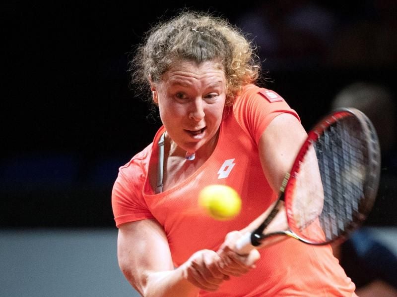 Anna-Lena Friedsam hat beim WTA-Turnier in Nürnberg das Achtelfinale erreicht. Foto: Marijan Murat